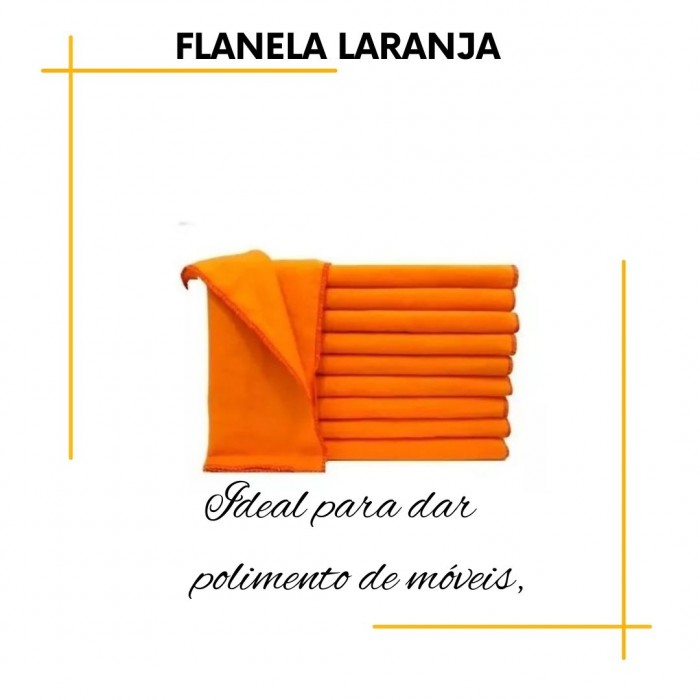 Pano para Limpeza de Flanela Unidade