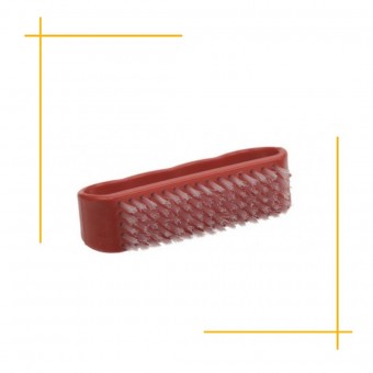 Escova com alça plástica para unha cerdas em Nylon 