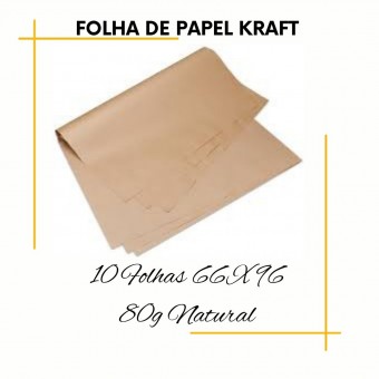 Folhas de Papel Kraft