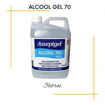 Álcool gel 70 Assaptgel/Star