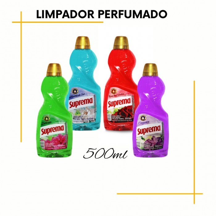 Limpador Perfumado 4 Fragrâncias 500 ml Suprema
