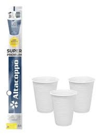 COPO ALTACOPPO PP 200ML BRANCO C/100