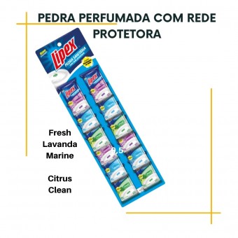 Pedra Sanitária -gancho+rede- Lipex