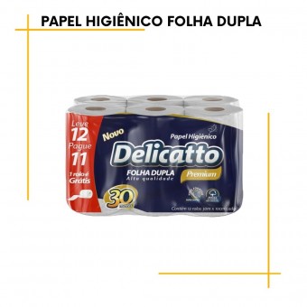 Papel Higiênico F.Dupla Premium Delicatto