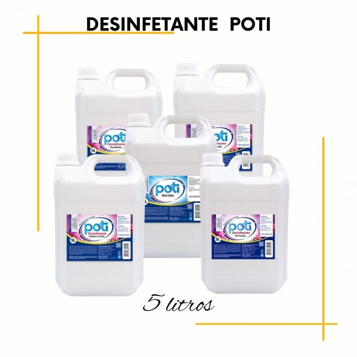 Desinfetante 5 Litros - Poti