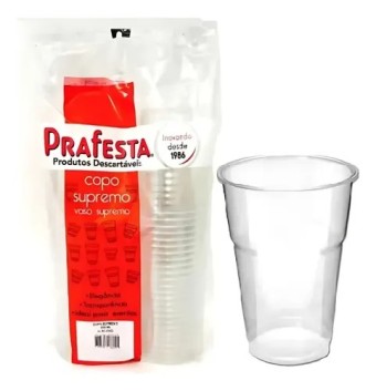 COPO BOLHA SUPREMO 400ML C/30 PRAFESTA