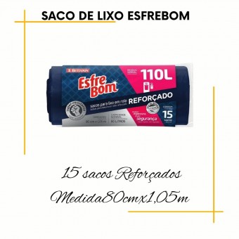 Saco Lixo Reforçado Esfrebom