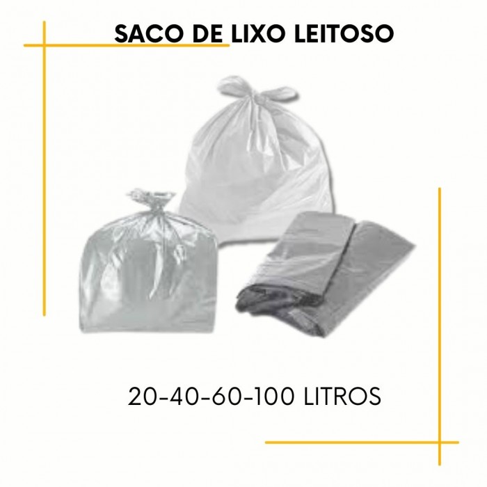 Saco Lixo Leitoso-Mix Brasil