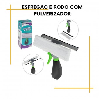 Esfregao E Rodo Com Pulverizador