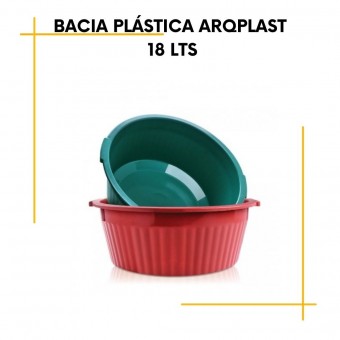 Bacia Plástica -18 litros