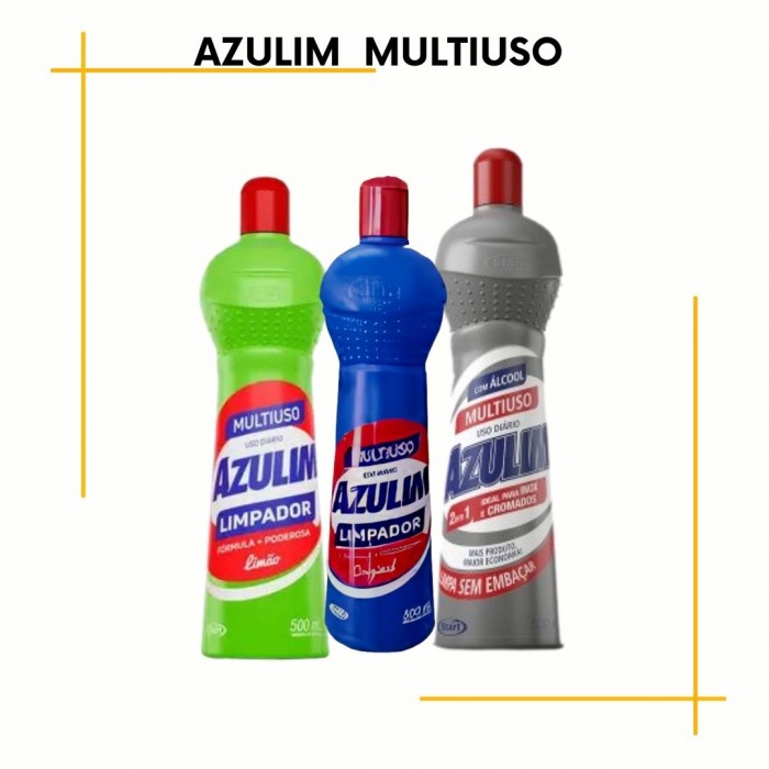 Limpador Multiuso 500ml Azulim