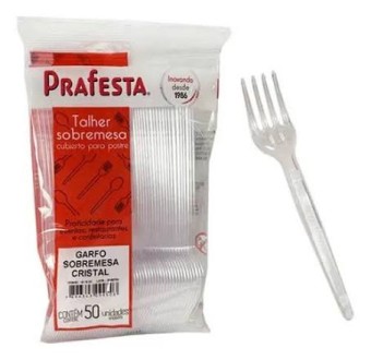 GARFO SOBREMESA C/50 CRISTAL PRAFESTA