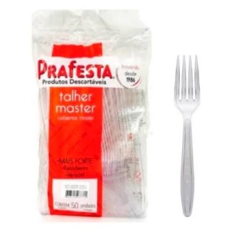 GARFO MASTER CRISTAL C/50 PRAFESTA