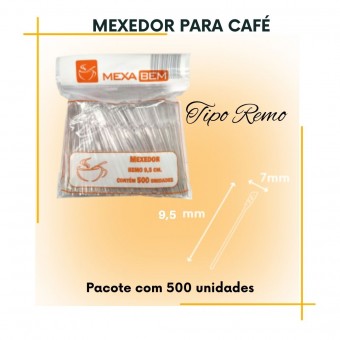 Mexedor Descartável Mexa bem