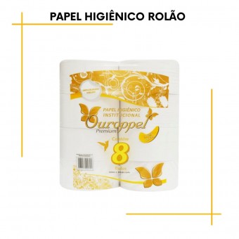 Papel Higiênico Rolão  Linha profissional