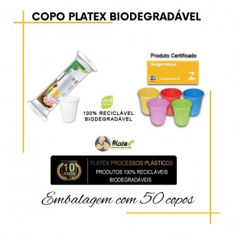 Copo Descartável Colorido