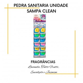 Pedra Sanitária Sampa Clean