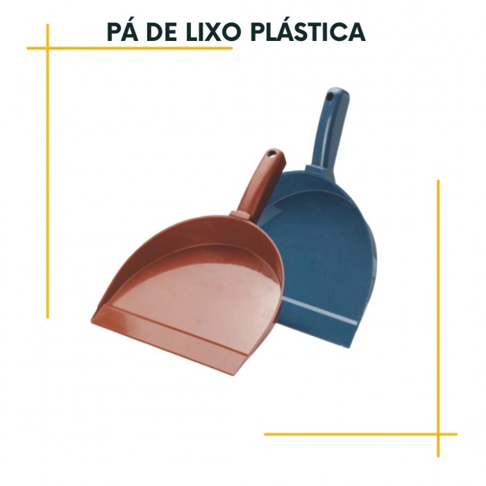 Pá de Lixo Cabo Curto  Ercaplast