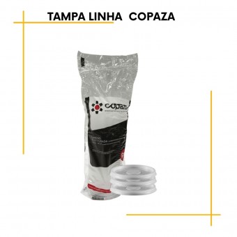 Tampa furada Copo Descartável  400 e 500ml -Copaza