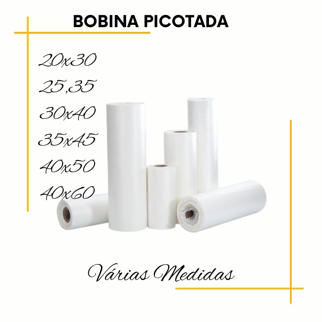 As bobinas picotadas são muito utilizadas em:

Bares e Restaurantes; Hortifrutis; Preparo dos lanches das crianças; Uso doméstico em geral; entre muitos outros estabelecimentos que necessitam do uso das bobinas picotadas para conservação de alimentos.