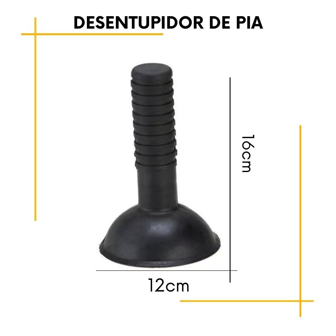 Desentupidor de pia cabo de plástico pequeno cabo curto - preto
Serve para desentupir pias ou lugares de pequena passagem de água ou gordura. Leve com cabo de plástico e na cor preta.
Trabalhamos com responsabilidade e dedicação. Entregamos 100% das mercadorias no prazo.