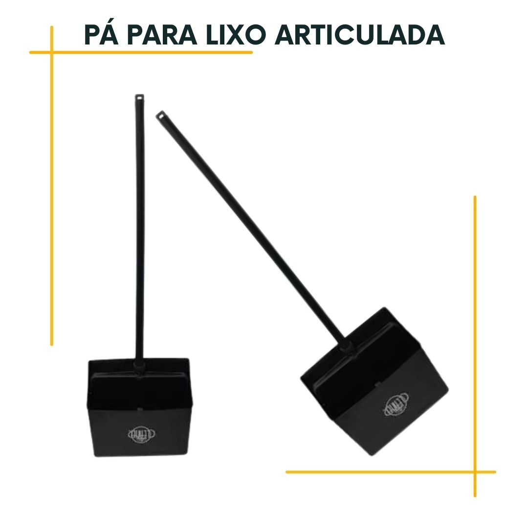 Pá coletora sem tampa Cleaner A Pá Coletora em caixa em polipropileno de alta resistência e cabo de PP, além de apresentar a altura correta para o operador que efetua o recolhimento dos detritos e sujidades em diversos pisos. Leve e resistente evita a fadiga do operador podendo ser utilizada em todos os ambientes. Matéria Prima Base de Polipropileno Dimensões Técnicas 30cm x 30cm x 14cm 520 gramas