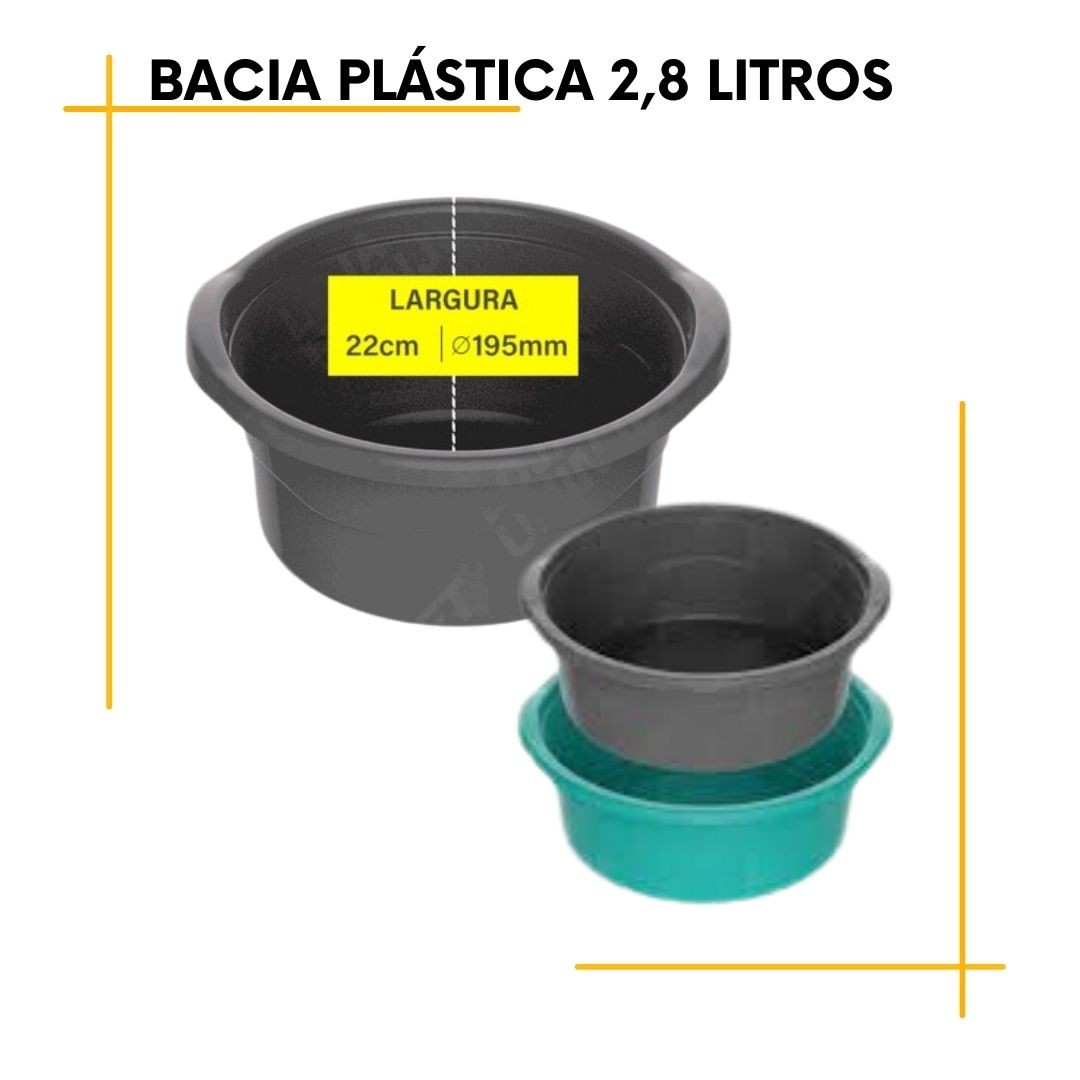Altura: 11,00cm

Largura: 23,00cm

Comprimento: 23,00cm