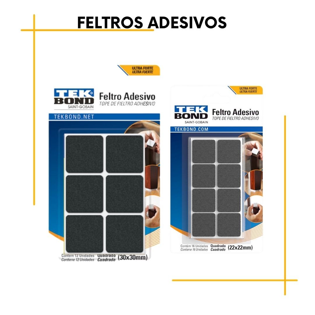 Alta qualidade e resistência, desenvolvidos para proteção contra riscos e batidas em pisos, móveis etc.