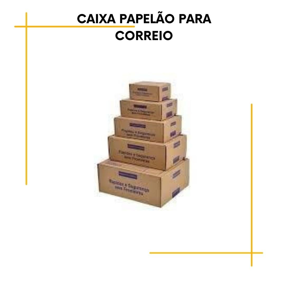 Envie o seu produto por correio com segurança com a caixa de papelão da Niagara. Ela segue a regra de envio do correio, e possui fácil manuseio. Fabricada com material de alta qualidade, ela é mais resistente e possui maior durabilidade.