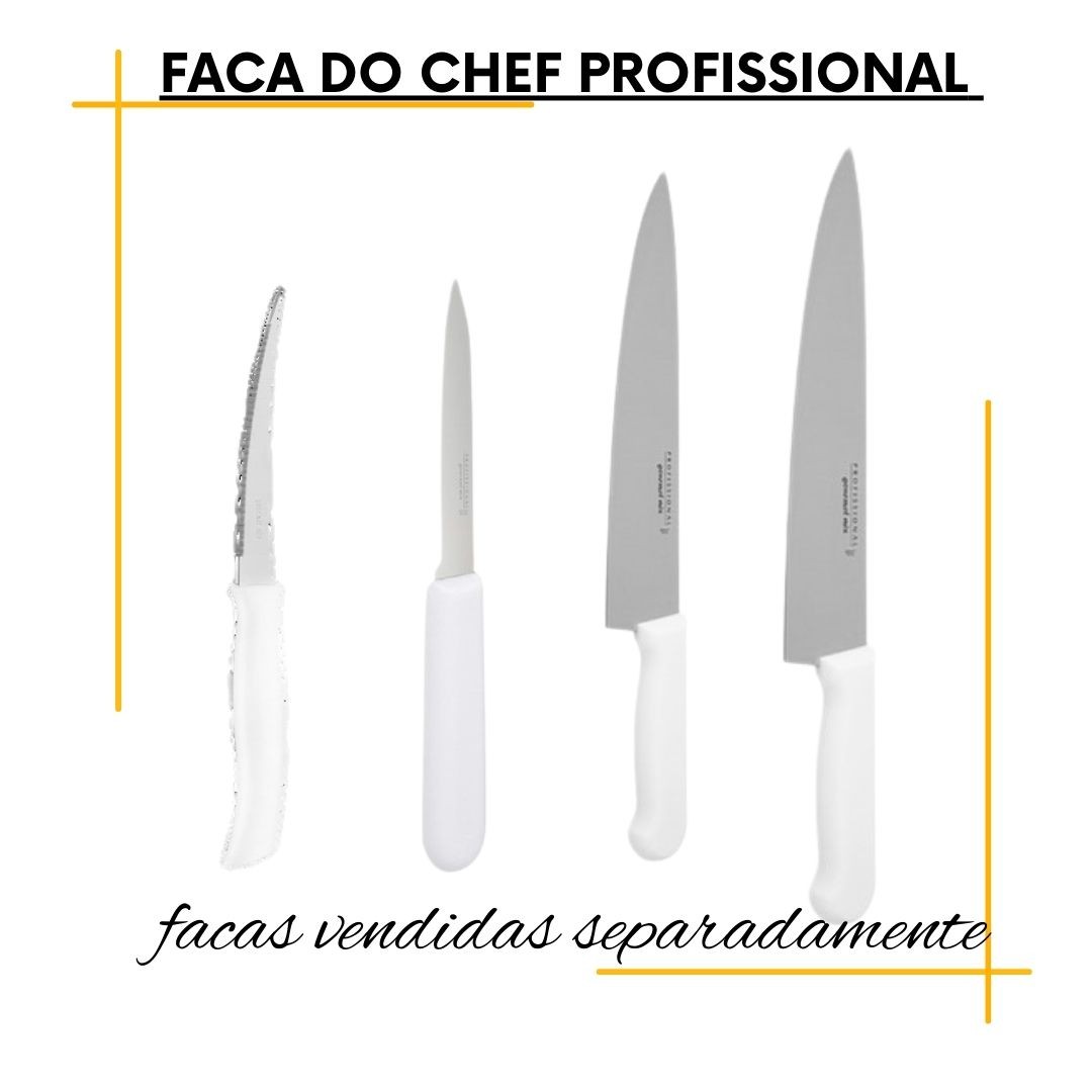 Facas Do Chef Profissional Gourmet Mix | Moocapel